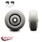 Service Caster SCC-5" Thermoplastic Rubber Flat Tread Wheel Only w/Ball Bearing-350 lbs Cpty SCC-TPRBF520 - alternate 2